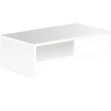 Meja Monitor / Stand Monitor Bahan Multiplek / Plywood PUTIH