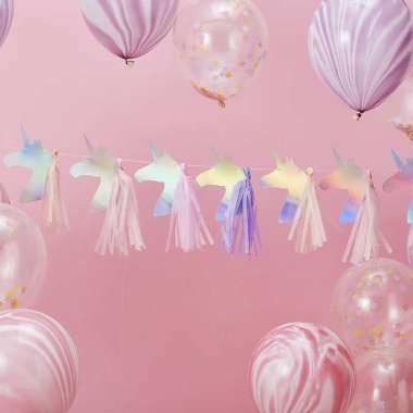 Jual Lans Fairy Unicorn Flag With Tassels For Party Decoration Home Bedroom Decoration Murah September 2020 Blibli Com