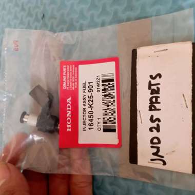 INJEKTOR ASSY FUEL HONDA BEAT FI BEAT POP VARIO 110 FI SCOOPY FI SPACY FI ORI K25