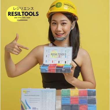 Perset Selongsong Kabel Bakar Waterproof Tubing Susut Panas Insulator