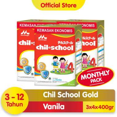 Promo Harga Morinaga Chil School Gold Vanila 1600 gr - Blibli