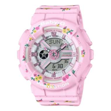 JAM TANGAN CASIO ORIGINAL - CASIO BABY-G LITTLE SUNNY BITE BA-110LSB-4A - JAM TANGAN CEWEK JAM CEWEK