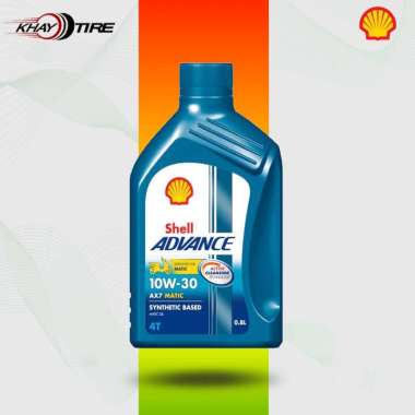 OLI MESIN MOTOR MATIC // SHELL AX7 SCOOTER 10W-30 800ML