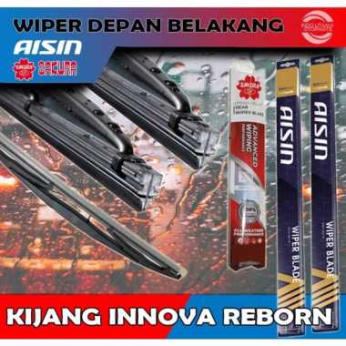 Wiper Depan Belakang Innova Reborn AISIN SAKURA