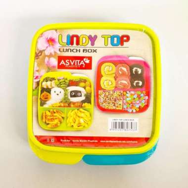 Lunch box kotak makan Lindy Top small asvita