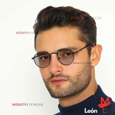 New! Kacamata Besi Blueray & Antiradiasi - Leon - Kacamata Minus Frame Saja