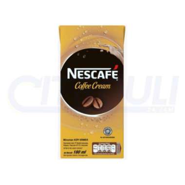 Promo Harga Nescafe Ready to Drink Coffee Cream 180 ml - Blibli