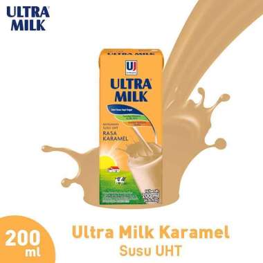 ULTRA MILK KARAMEL SUSU UHT 200ml