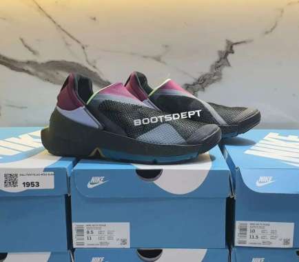 Nike Go Flyease - Black Lime (100% Authentic) 38