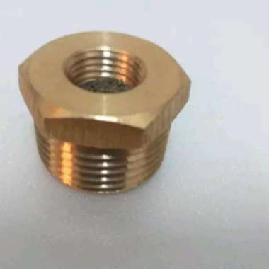 plok sok v ring sambungan drat luar 3/4" drat dalam 1/2"