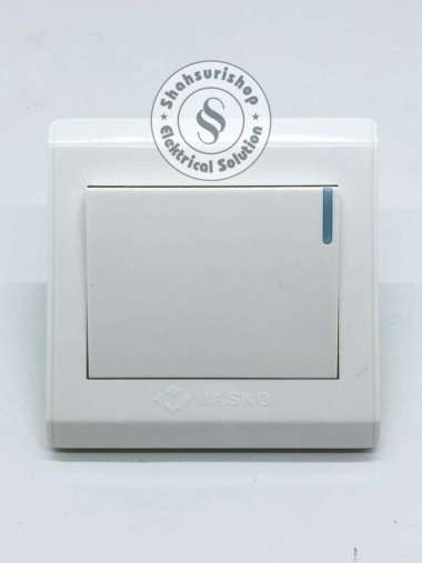 SAKLAR LAMPU ENGKEL SINGLE INBOW MASKO TUNE SERIES PREMIUM QUALITY