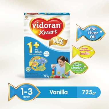 Promo Harga Vidoran Xmart 1 Vanilla 725 gr - Blibli