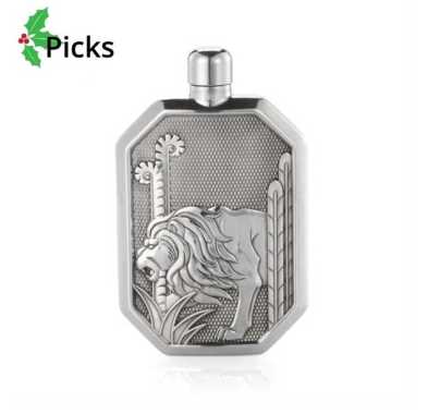 Royal Selangor Lion Botol Hip Flask LG
