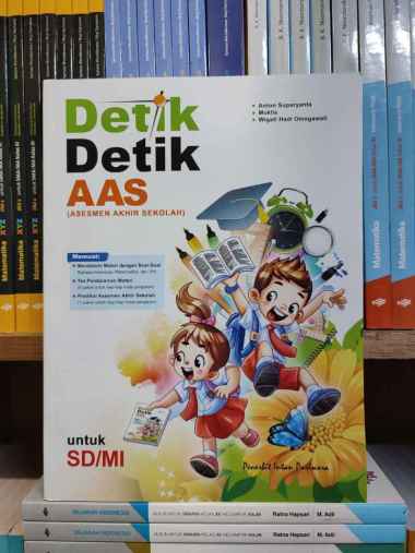 Buku Detik Detik AAS (Asesmen Akhir Sekolah) Untuk SD/MI Free Kunci