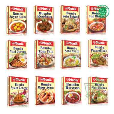 Bumbu Munik Nasi Goreng Hainan Kuning Ayam Rendang Panggang Soto Soto Betawi