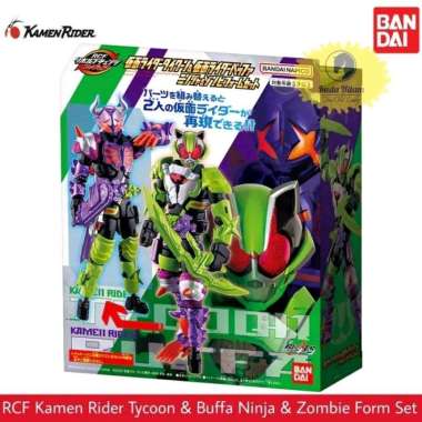 Bandai RCF Revolve Change Figure Kamen Rider Geats Tycoon Buffa Ninja Zombie