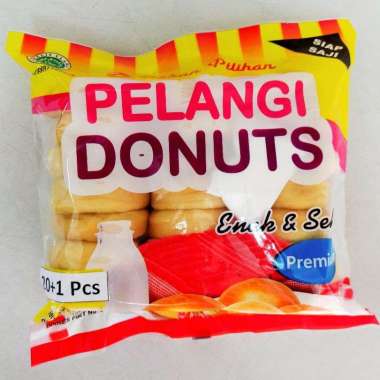 Donat Kentang Pelangi Mini Isi 21 Pcs