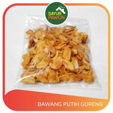 Bawang Putih Goreng per bks - Sayur Pawon Jogja