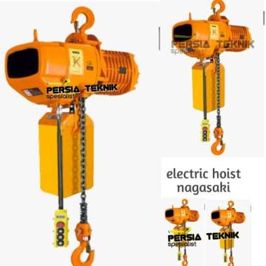 Nagasaki 2 Ton X 6 Meter Electric Hoist - Chain Block Elektrik