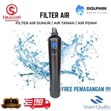 Filter Air DOLPHIN 10 INCH - AIR SUMUR / KERUH / BERBAU / ZAT BESI BIRU