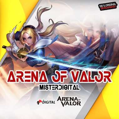 TOP UP Arena of Valor AOV 470 VOUCHER