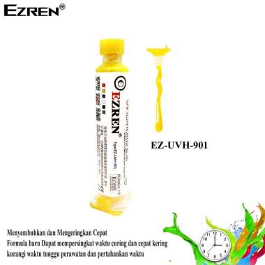 Ezren EZ-0491 Cat PCB Pasta Pelapis UV Curable Solder Mask UVH (Kuning)