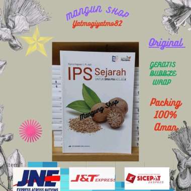 BUKU IPS Sejarah Kelas X.10 SMA Kurikulum Merdeka Erlangga