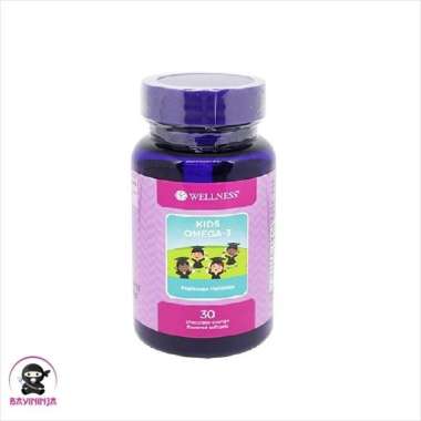 Wellness Kids Omega 3 Vitamin Anak [30 Softgels]