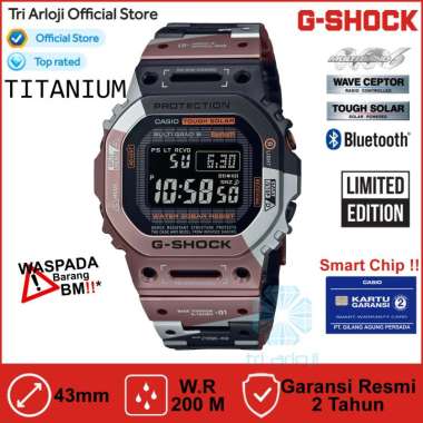 Casio G-SHOCK GMW-B5000TVB-1DR Jam Tangan Pria Digital GMW-B5000TVB-1 Titanium Original