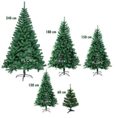 [150 cm] Pohon Natal PVC Plastik Cemara Artificial