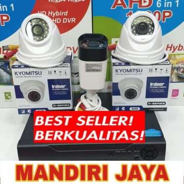 PAKET KAMERA CCTV KYOMITSU 3KAMERA HDD 320GB LENGKAP