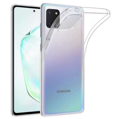 Samsung Galaxy Note 10 Lite Premium TPU Clear Soft Case - Samsung Galaxy Note 10 Lite TRANSPARAN