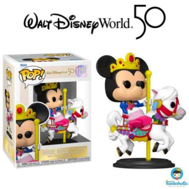 Funko POP! Disney 50th Minnie Mouse on Prince Charming Regal Carrousel