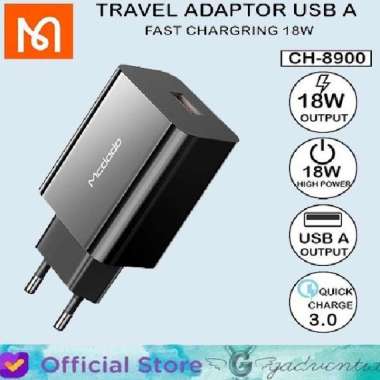 ROBOT RT-K4 ADAPTOR CHARGER 1A USB PORT ADAPTER CHARGING ANDROID MCD 18W 1USB