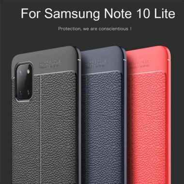Samsung Galaxy Note 10 Lite Note10Lite Invisible I Ring iRing Soft Case Tempered Glass - Samsung Gal