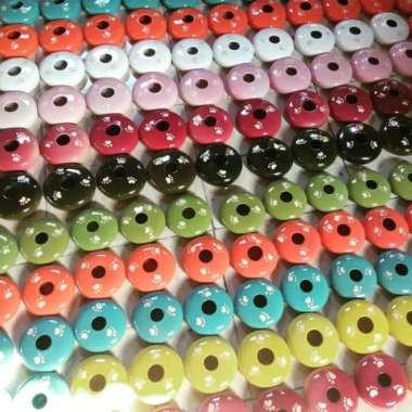 Tempat Minum Keramik Lubang Kecil Untuk Kucing Persia Uk L Multicolor