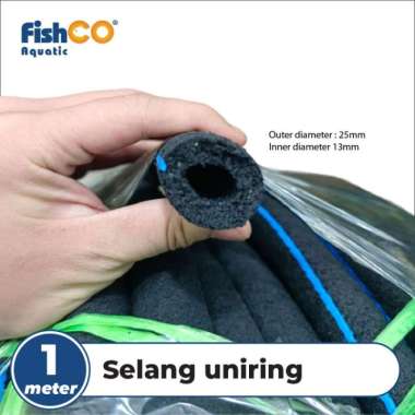 Selang Uniring/Aeration Tube/Selang gelembung aerator 25/13mm