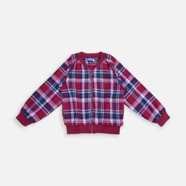 Rodeo Junior Bomber Jacket/ Jaket bomber anak perempuan/ Daisy Duck In Style R M Red