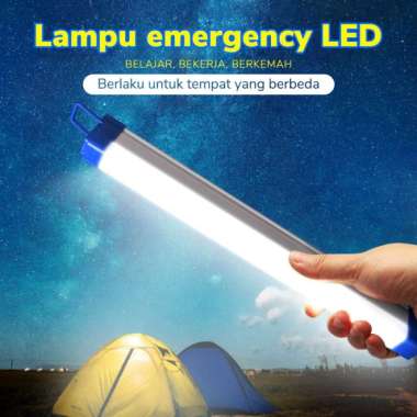 Lampu Neon LED Panjang USB Portable Emergency Lamp Super Terang 60W (32cm)