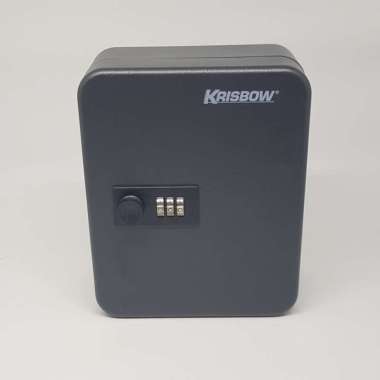 KRISBOW KOTAK KUNCI BERDAYA TAMPUNG 20 KUNCI / Krisbow Key Box Hitam -