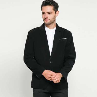 Grosir Jaket - Jas Kantor Warna Hitam Best Seller HITAM L