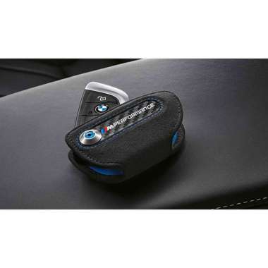BMW F15 X5 F16 X6 G02 X4 G29 Z4 Series M Performance Key Case Sarung Kunci 82292355519 - hitam/black