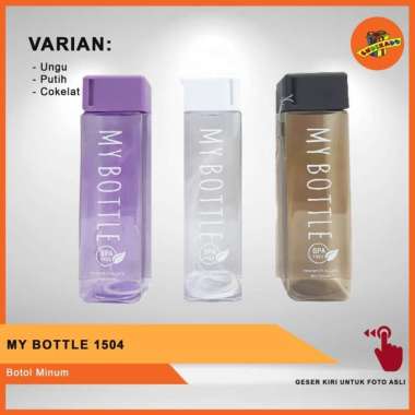 MAKASSAR! MY BOTTLE 1504 - Botol Minum Estetik