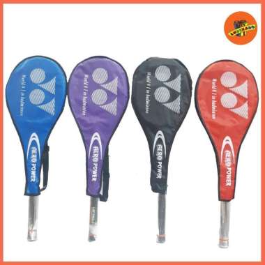 MAKASSAR! MAINAN ANAK RAKET BADMINTON + TAS - Raket Bulu Tangkis