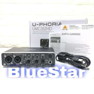 Soundcard Behringer U PHORIA UMC202HD Original Behringer UMC202 HD