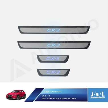 JSL Sillplate Samping Lampu Mazda CX3 Model Activo Lamp
