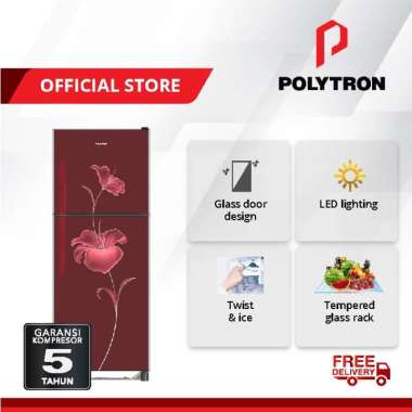 Jual Kulkas Polytron Belezza 2 Pintu Online Baru Harga Termurah Agustus 2020 Blibli Com