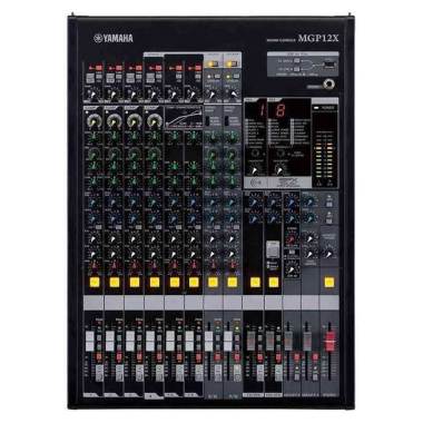 Yamaha Mixer MGP12X/ MGP 12X/ MGP 12 X [12 Channel/ Original] hitam