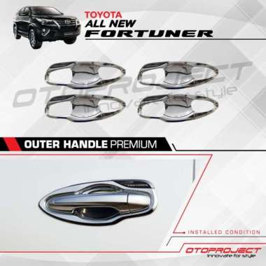 PAKET OUTER CHROME FORTUNER TRD