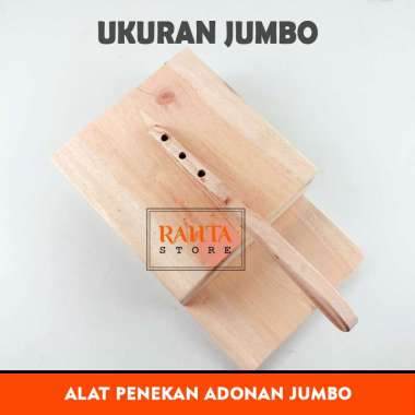 KT10-Rahta Alat geprek Pisang anti salto Jumbo/gencetan opak/dumpling pangsit cetakan pastel/genceta